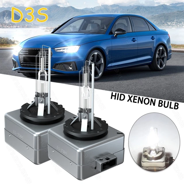 OEM Upgrade Headlamp Bulbs D3S Xenon HID Bulbs For Audi A3 A4 A5 Q5 2009-2016 - 6000K Bright White 2-Pack A4 A5 S5 Q5 Headlamp Bulb