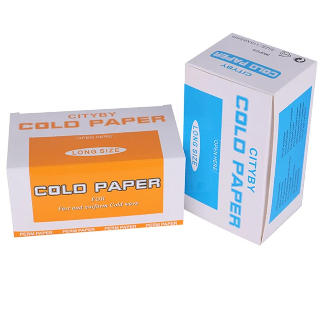 2 cajas de cabello ondas permanentes herramienta onda permanente barras de papel