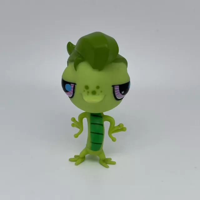 LITTLEST PETSHOP PET SHOP Iguane Iguana Dragon Lézard Vert 3057 LPS