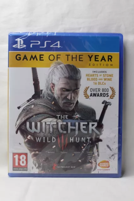 The Witcher 3 Wild Hunt Game of The Year Edition Playstation 4 PS4 NEW & SEALED