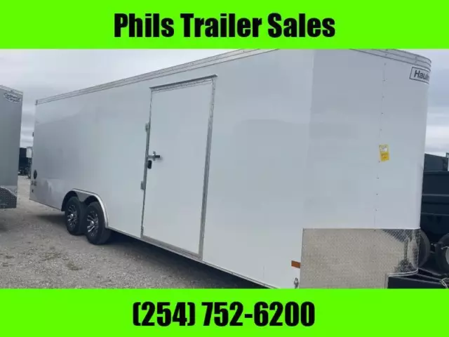 2024 Haulmark NEW 85X20 + V-NOSE CAR HAULER ENCLOSED TRAILER TRA 20.00