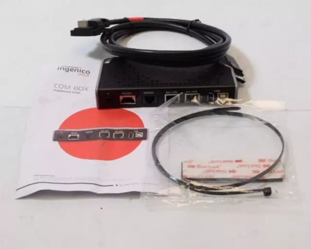 Ingenico Combox Magic Box POS Terminal Box w/ HDMI/DisplayPort Adapter Open Box