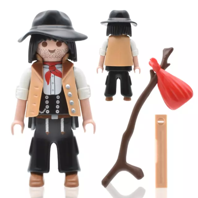 Playmobil Tagelöhner Knecht Tramp Handyman zimmermann on The Wagley