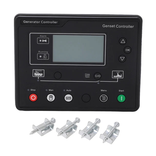 LCD DISPLAY DIESEL Generator Controller AutomaticStart Genset ...