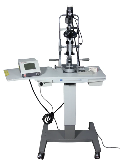 Haag Streit 900 BM and Coherent Opal