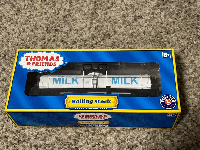 Thomas & Friends Lionel O-Gauge Rolling Stock Tidmouth Milk Tanker W/Box Thomas & Friends Lionel O-Gauge Rolling Stock Tidmouth Milk Tanker W/Box