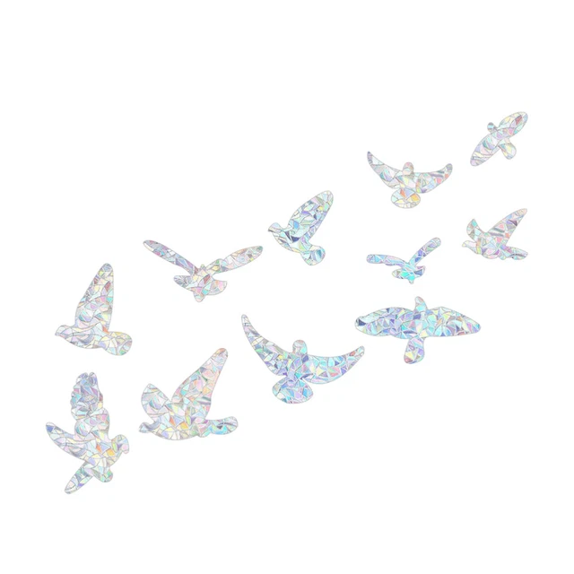 static cling decals Bird Window Decals Window Decals for Birds Strikes Anti