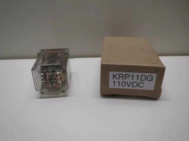 Potter & Brumfield Krp11Dg-110Vdc Relay *Repackaged*