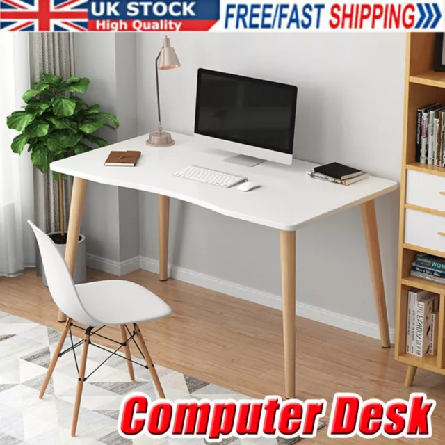 100cm Modern Computer Desk Bookshelf Writing Table Workstation for Home Office