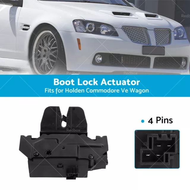 Tailgate Boot Lock Latch Actuator Suitable for Holden Commodore VE Wagon 06-13