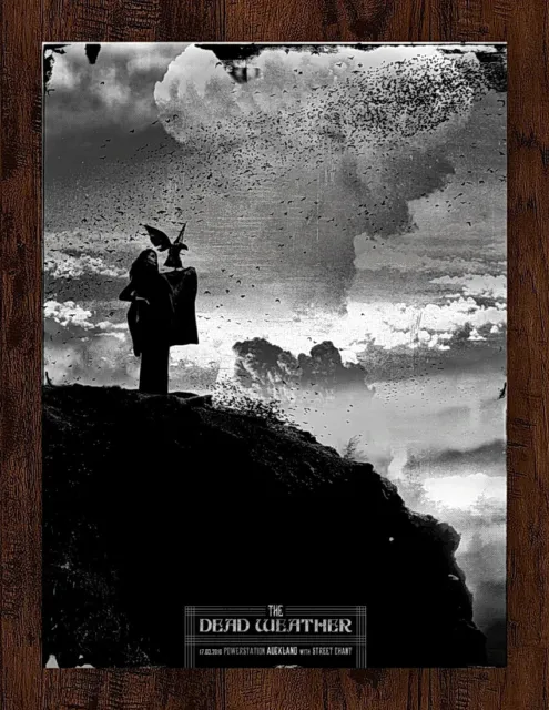 The Dead Weather March 17th, 2010 Powerstation Auckland, NZ Gig AP Poster Print