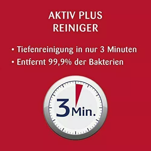 ✅ Kukident Aktiv Plus Zahnersatz-Reinigungstabletten Gebissreinigung 99 Stück ✅ 3