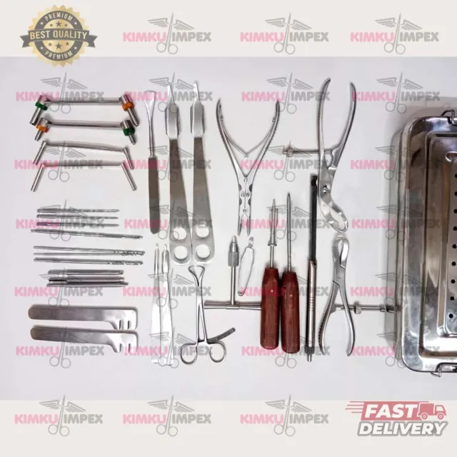 Small Fragment Instruments Orthopedic Surgical Instruments Set 30 Pcs