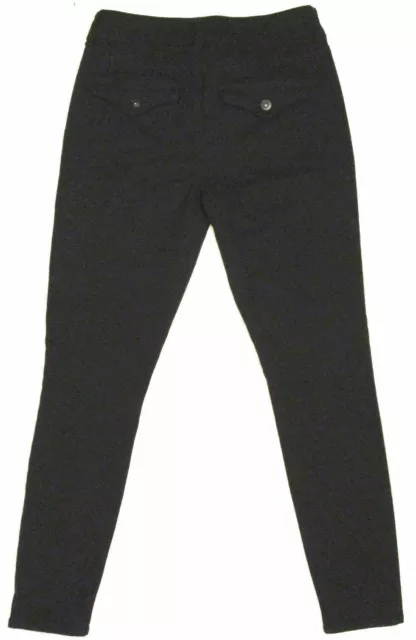 Black Distressed Jeans Pants Denim Flap Pockets Size 17 Joe Boxer
