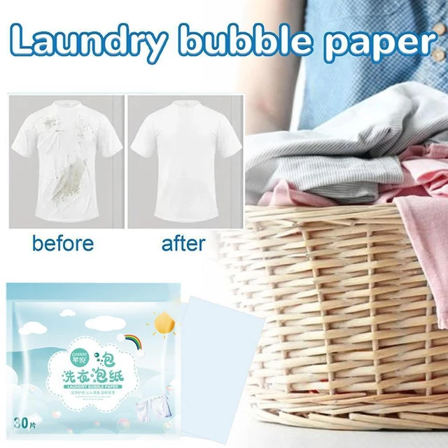 30 x compresse per bucato concentrate sapone da lavaggio resistente 7W3Q per bucato X7D3