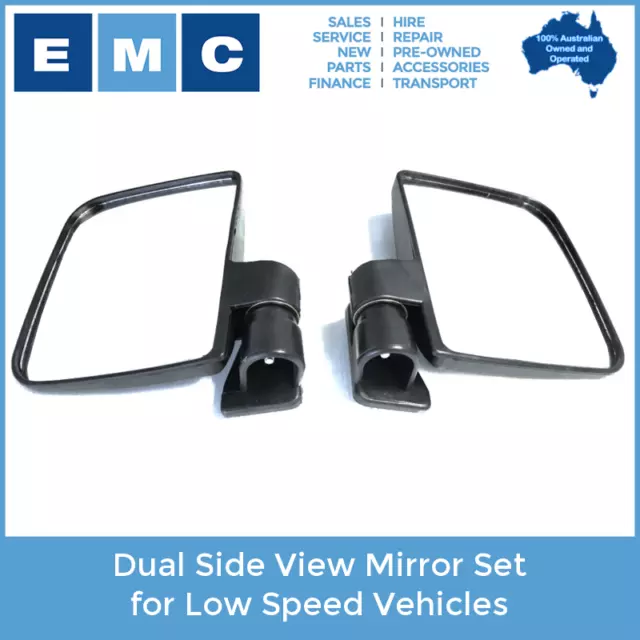 Side View Mirror Pair for Low Speed Vehicles