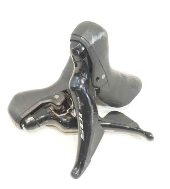 Leviers De Frein Et Dérailleurs Shimano 105 ST-R7020 - Hydraulique 2x11 Vitesses Pour Vélo De Route - État Occasion Vérifié