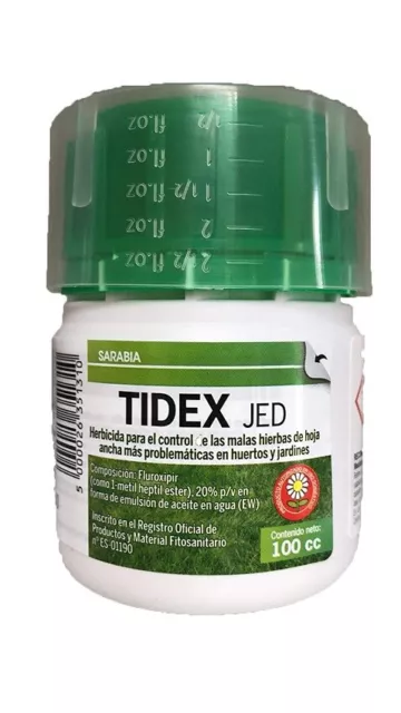 Herbicida hierba hoja ancha Tidex Jed 100 Ml Sarabia