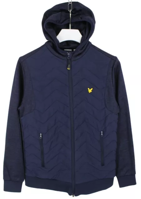 Lyle & Scott Veste Homme Petit Capuche Fermeture Éclair Stretch Mélange