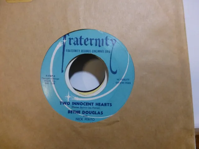 Bethe Douglas The Wedding Of The Winds & Two Innocent Hearts  Vg+   45
