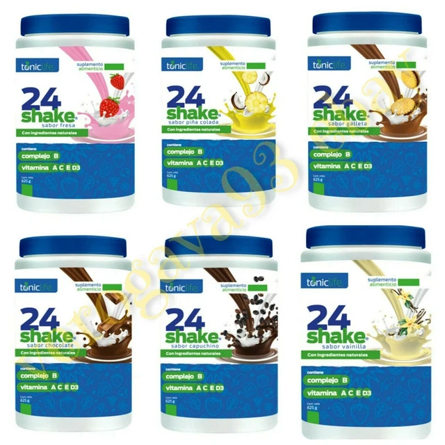 24 Shake malteada con proteínas vitaminas y minerales ideal para comenzar tu dia