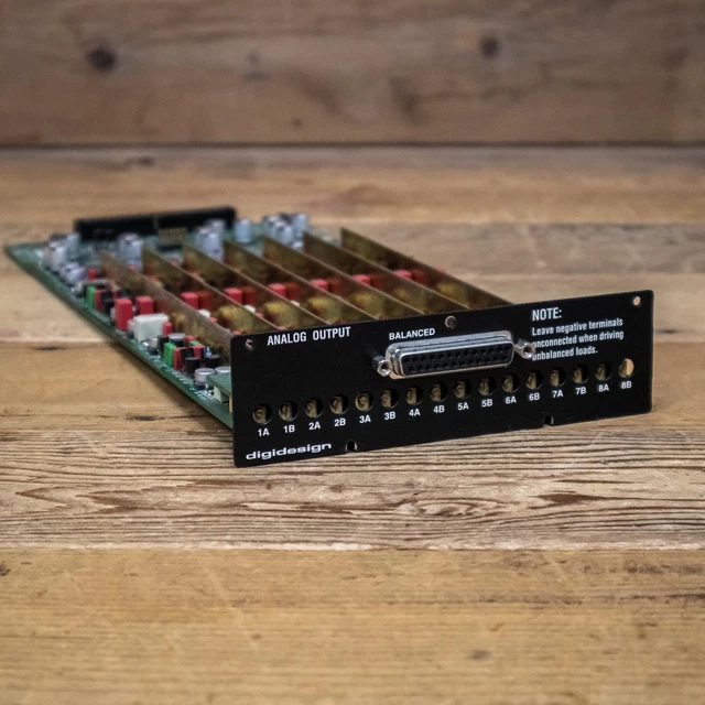 Digidesign 192 D/A 8-Channel Analog Output Expansion Card DA Converter U217320 Digidesign 192 D/A 8-Channel Analog Output Expansion Card DA Converter U217320