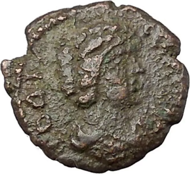 JULIA DOMNA 193AD Nicopolis ad Istrum Authentic Ancient Roman Coin EAGLE i45391