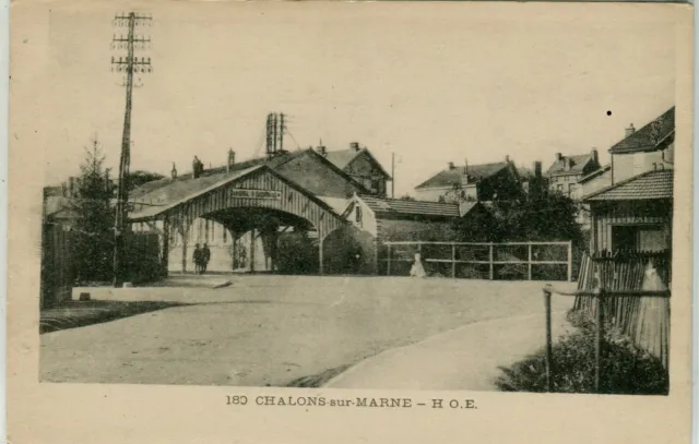 France Chalons-sur-Marne - Hopital O.E. old postcard