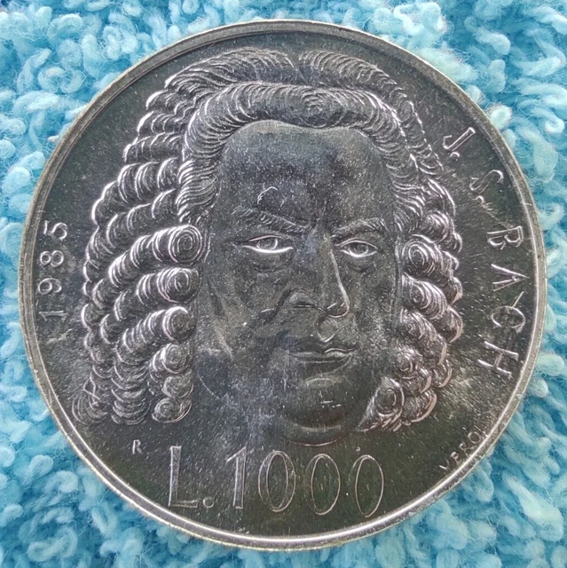 SAN MARINO 1000 lire 1985 KM#183 ARGENTO 0.835-14.6 gr. (SC)