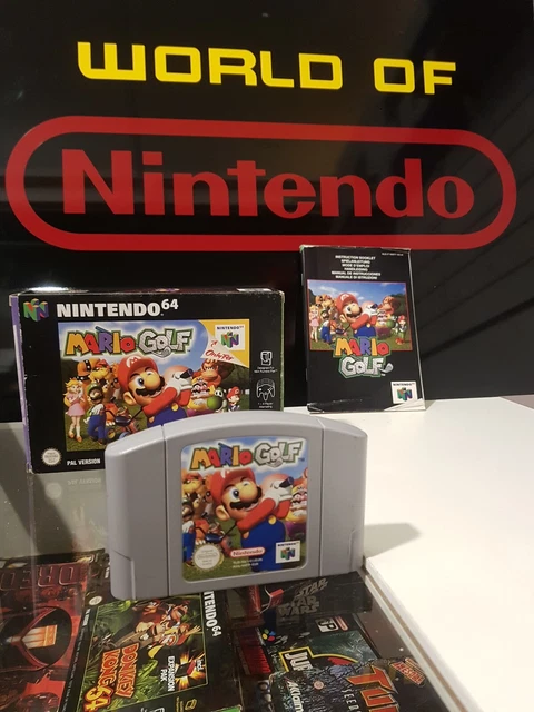 Mario Golf - Nintendo 64 N64 Spiel PAL verpackt komplett mit Handbuch