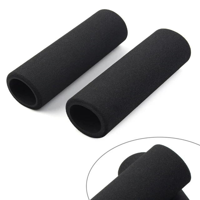 2PCS Handlebar Covers Slip Over Grips Foam Fit For BMW R 1200 GS Adventure Black