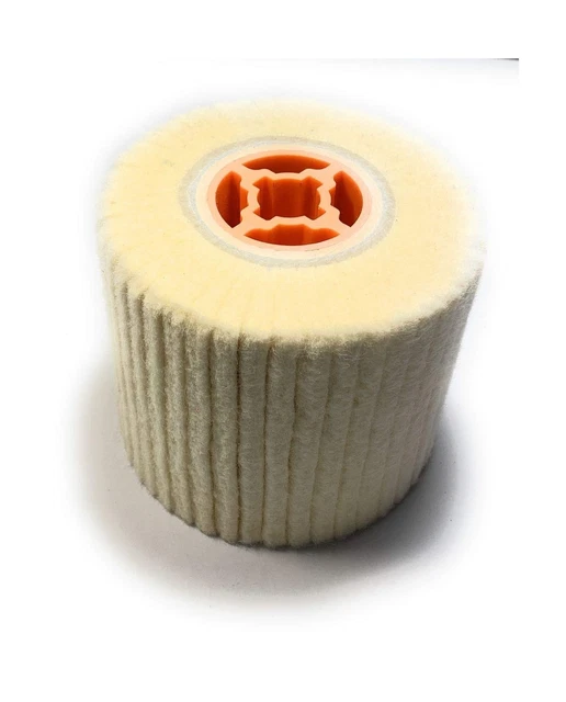 WOOL FELT WIRE Drawing Wheel Buffer Wheel Buffing Drum Mirror