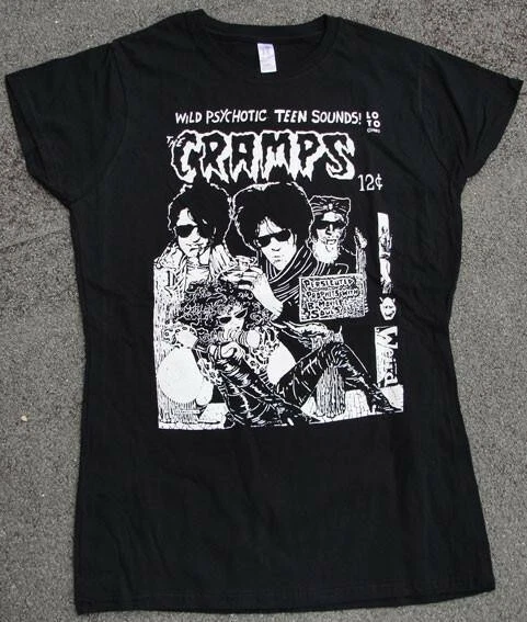 T-shirt The Cramps – Plusieurs Tailles Disponibles – Marque Gildan – Neuf Sans étiquettes