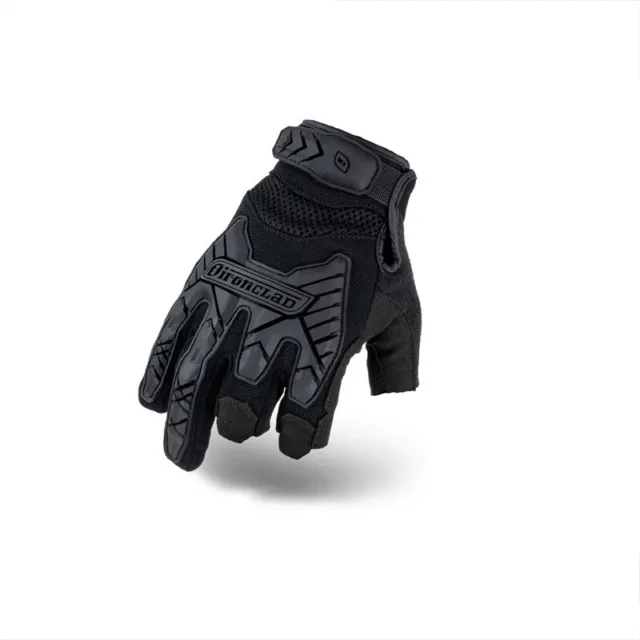 IronClad Touch Screen Command Tactical Framer Impact Black Gloves Different Size