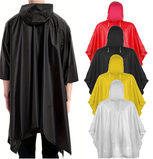 SCHYIDA 3 In 1 Regenponcho Regencape Regenmantel Raincoat Regenjacke Fahrrad Regenponcho Mit