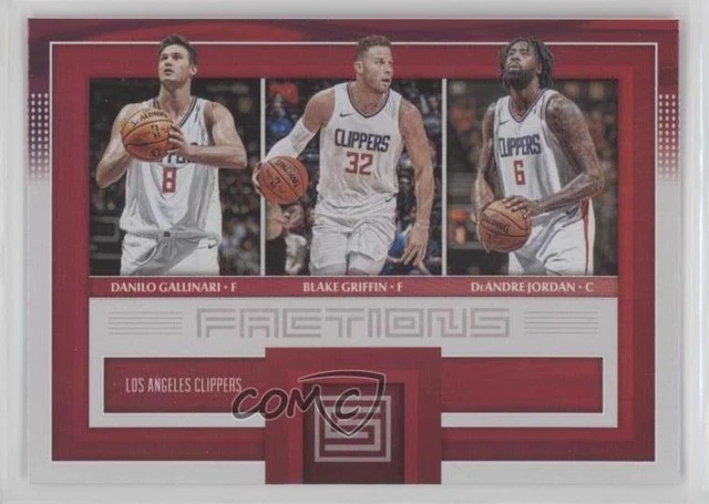 2017-18 Panini Status Factions Blake Griffin Danilo Gallinari DeAndre Jordan #2