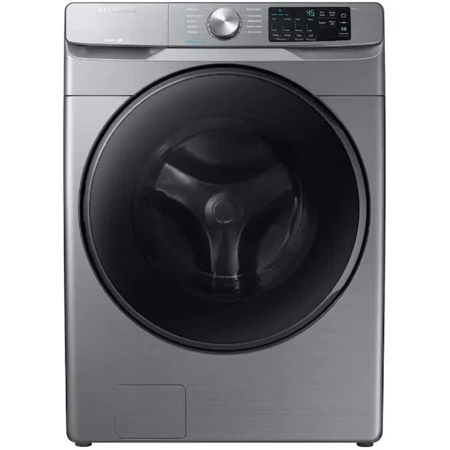 SAMSUNG 4.5CU FT High Efficiency Stackable Steam Cycle FrontLoad