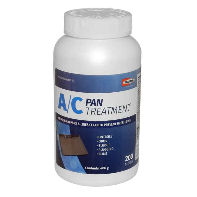 A/C Pan Treatment Drain Pan Tabs , 200 Count PanTabs - Helps Prevent Overflow
