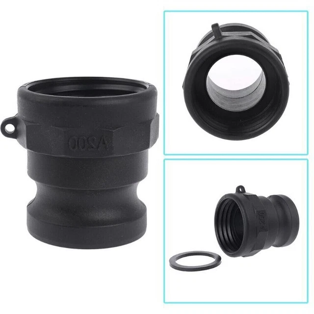 4 Connecteurs Laiton Pour Tuyau Jardin - 2 En 1 (1/2" Et 3/4") - Filetage Femelle - Anti-fuite