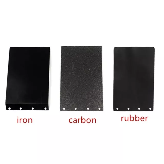 Almohadilla de placa base soporte de placas kit de goma accesorios de carbono amoladora de cinta