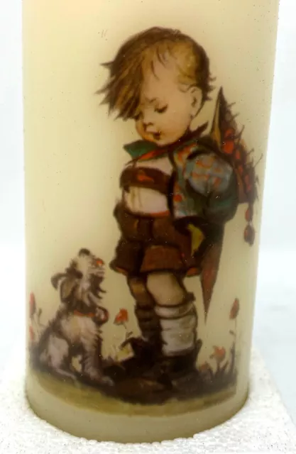 Vintage The Hummel Candle Boy Dog Not For You NIB G5015 Verlag Ars Sacra