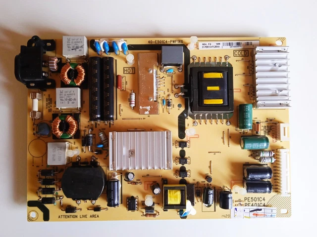 Carte D'alimentation TV TCL 50EP680 - PSU LVU500NEBL 40-L171W4-PWA1CG