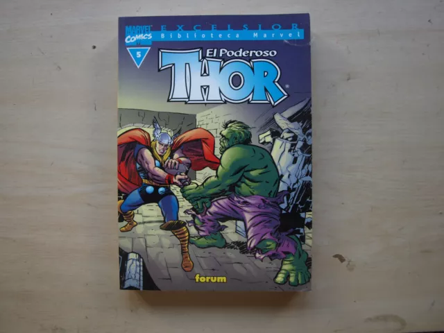 Excelsior Biblioteca Marvel - El Poderoso Thor - Tomo 5 - Forum - Nuevo
