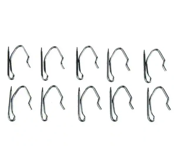 Rod Desyne 1-3/8 in. Heavy Duty Curtain Drapery Pins Hooks (20-Piece)
