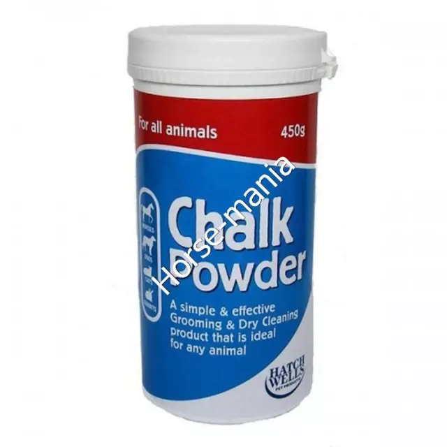 Hatchwells Chalk Powder 450G For Show Horses Dogs Cats Rabbits Grooming