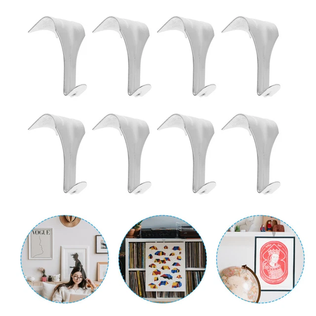 20Pcs Heavy Duty Photo Crochets Aucun Image Cintres Décoratif Image Cintres