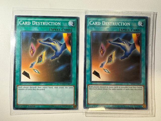 YuGiOh - Card Destruction - SR13-EN032 - 1st Edition - GC