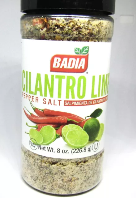 Badia Cilantro Lime Pepper Salt 8 oz Pack Of 3
