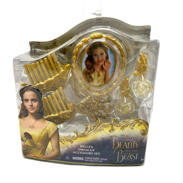 NEW Disney Beauty And The Beast Belle's Princess Dress Up Accessory Set 5 Pieces