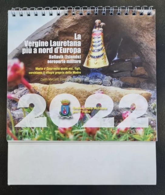 ORDINARIATO MILITARE PER L'ITALIA Calendario da tavolo Anno 2022 ORDINARIATO MILITARE PER L'ITALIA Calendario da tavolo Anno 2022